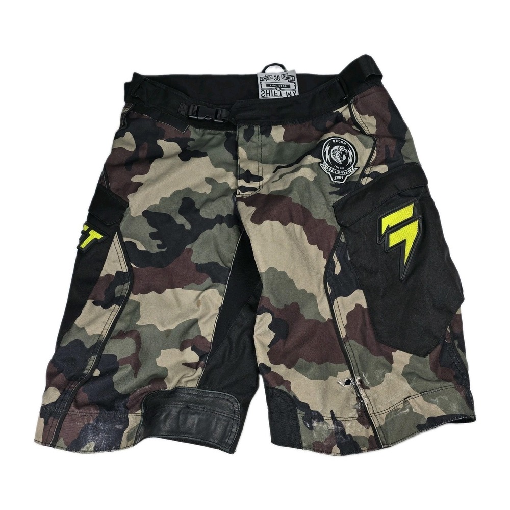 Shift Recon MX Motocross Riding Shorts Mens 38 Camo Cargo Dirt Bike ATV 38M